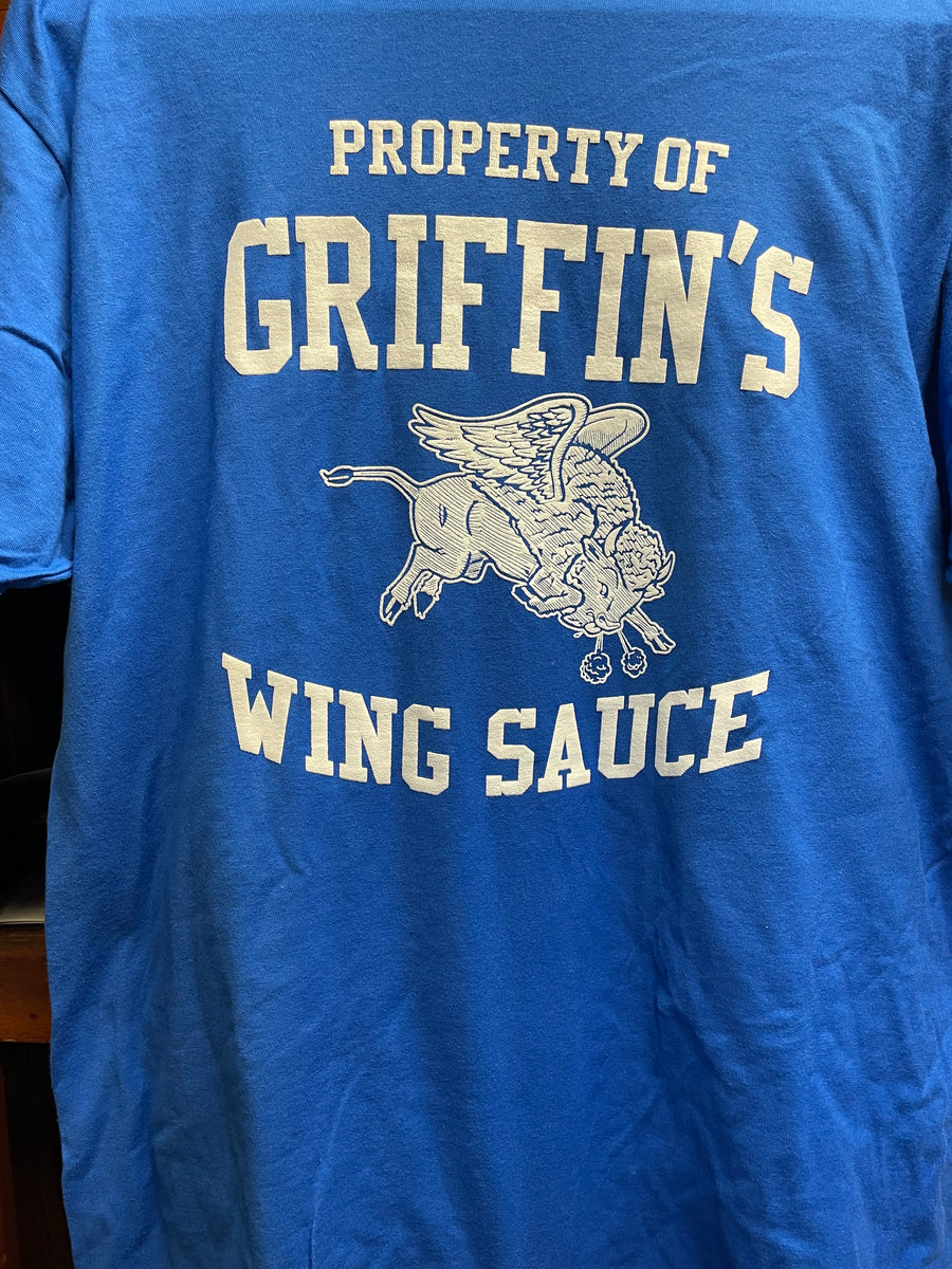 Griffins Wing Sauce Official TShirt griffins wing sauce
