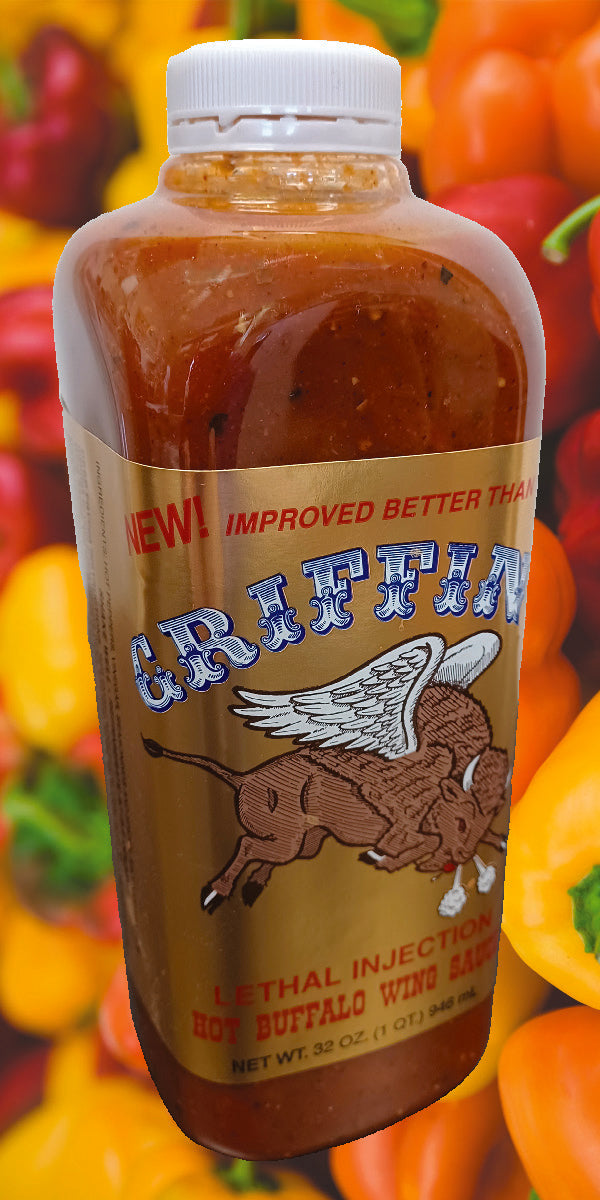 Griffin Injection Lethal Injection 32oz quart – griffins wing sauce
